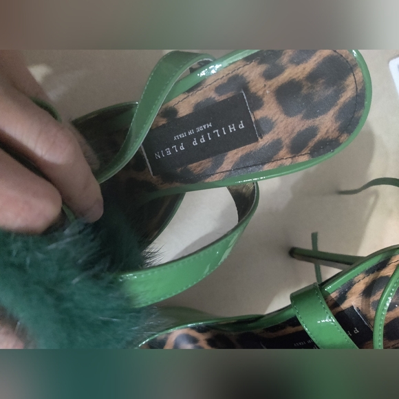 Philipp Plein Broche Slingback Jewel Heels 36 Size 6 - Picture 3 of 11